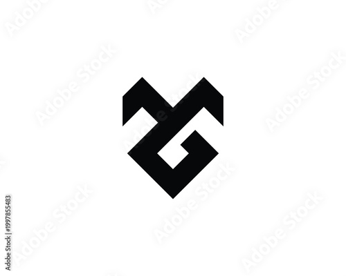 Free Download GM MG Logo Design - GFXLoad