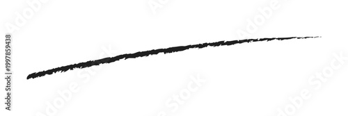 Hand drawn scribble underline line vector icon isolated on transparent background. EPS  10 .