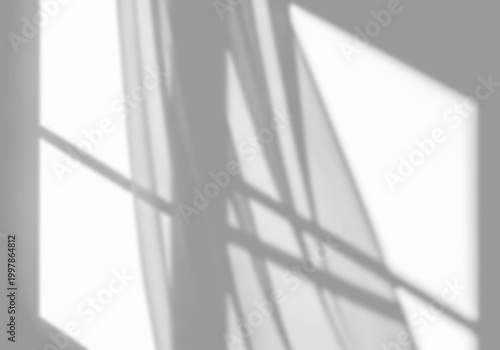 window blind shadow overlay office interior product background branding mockup realistic stripe