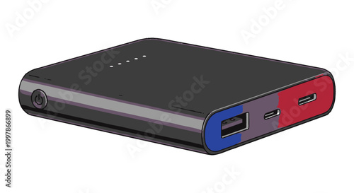 Portable Power Bank Charger Device.