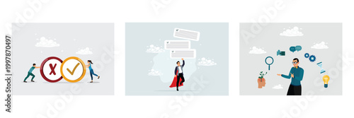 Negotiation in decision making, complete work within the deadline, solve problems with creative idea