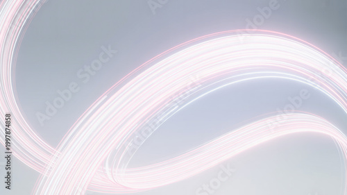 A futuristic blue vector illustration featuring an abstract wavy pattern with light digital curves and artistic motion lines for a sleek wallpaper backdrop