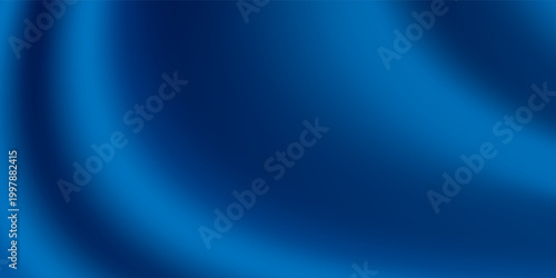 Vector illustration of blue silk