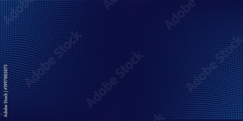 blue wavy halftone background. Dot pop art sport style vector. eps 10