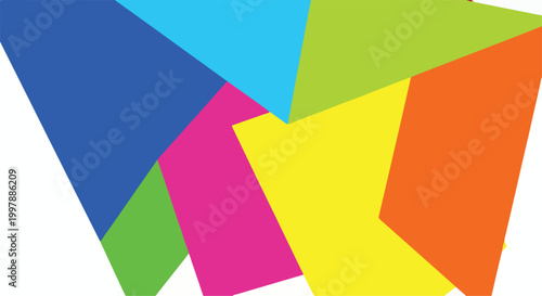 Free Download A colorful abstract composition of geometric shapes (8) - GFXLoad