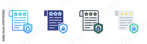 Regulatory Icon Set Vector Collection Isolated In Black And White
