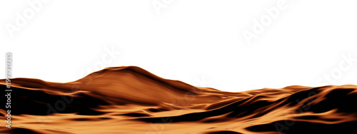 Abstract desert landscape. Sand dunes and ripples