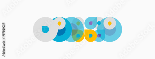 Colorful overlapping circles form logo. Letters spell OPPO. Bright hues create playful design. Simple, modern branding.