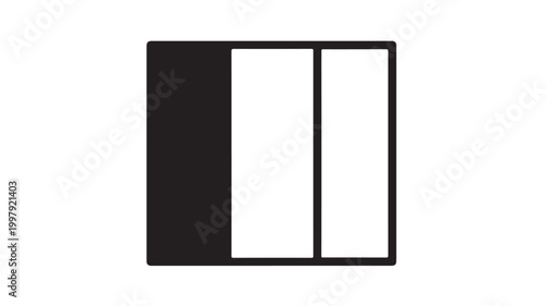 Italy national flag waving in wind flat design vector illustration isolated on white background