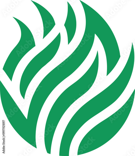 Green Fresh Grass Nature Vector