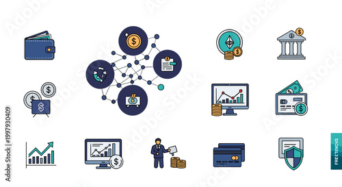 This optimistic illustration conveys upward financial trends and business success, perfect for marketing materials or website graphics representing gr