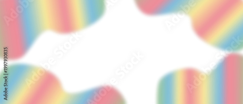 Abstract Vibrant Gradient Background with Soft Blended Colors and Smooth Glow Print