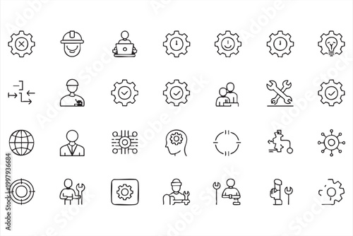 Marine and coastal icons showing ocean wildlife travel diving and nautical symbols