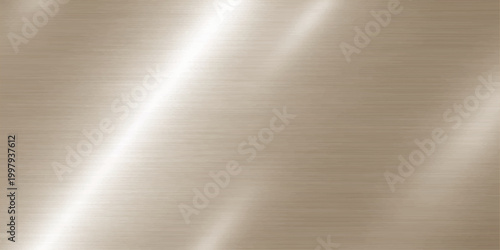 A polished silver brushed metal texture background featuring a shiny metallic stainless steel plate surface with light reflections on a smooth gray aluminium material sheet pattern