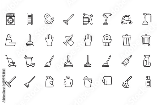 Smart agriculture icon set with iot farming drone irrigation and crop monitoring systems