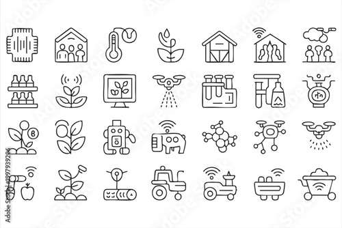 Footwear collection icons with boots sandals sneakers and fashion shoe designs