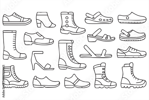 Thermometer icons for weather forecast climate monitoring and environmental data systems