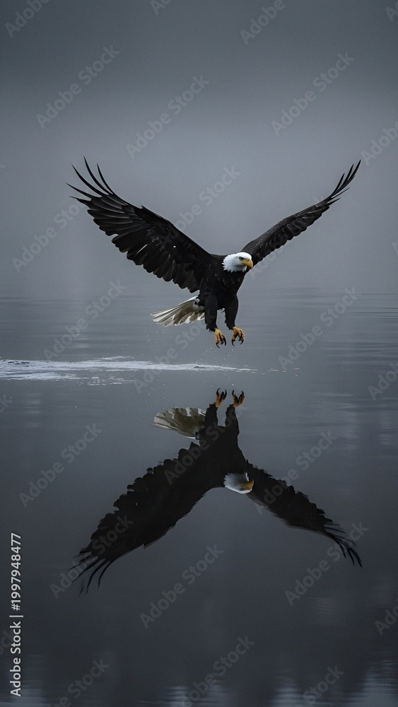 Fototapeta premium eagle in flight