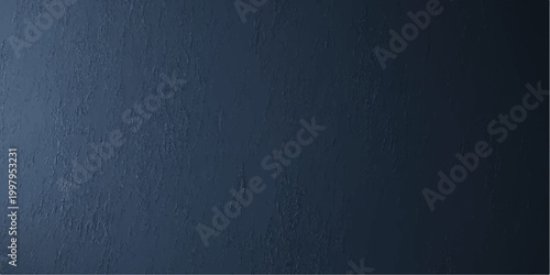 A dark blue grunge background features a rough fabric texture with a weathered denim pattern and dark gray surface details on a canvas material