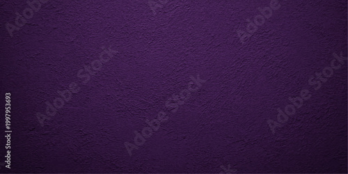 A vintage dark purple and violet grunge wallpaper featuring a rough textured paper surface with an old paint design on a pink and black fabric canvas material backdrop
