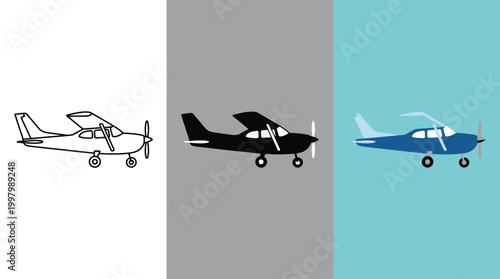 Photos Airplanes in Different Colors