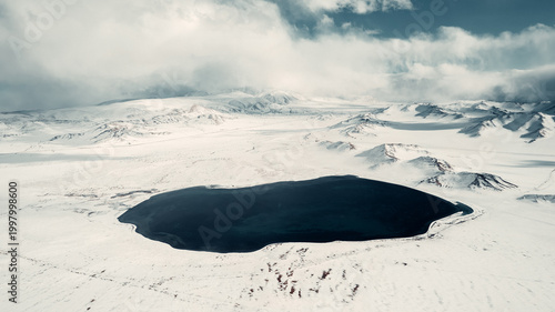 Fotografía Vast Ice and Water in Mongolia’s Altai Mountains Near Olgii