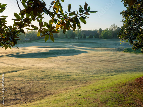 Foto Morning Dew on the Robert Trent Jones Golf Trail in Alabama