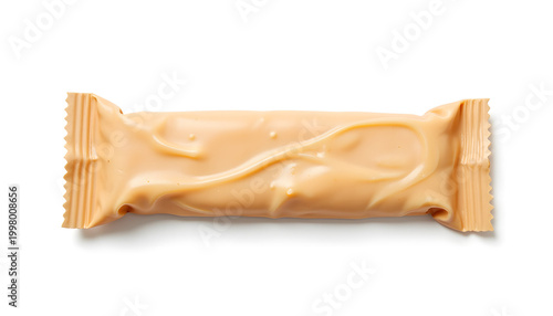 minimal protein bar layout with copy space for product banner