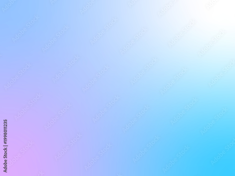 Fototapeta premium 水色・紫のゆめかわグラデーション背景