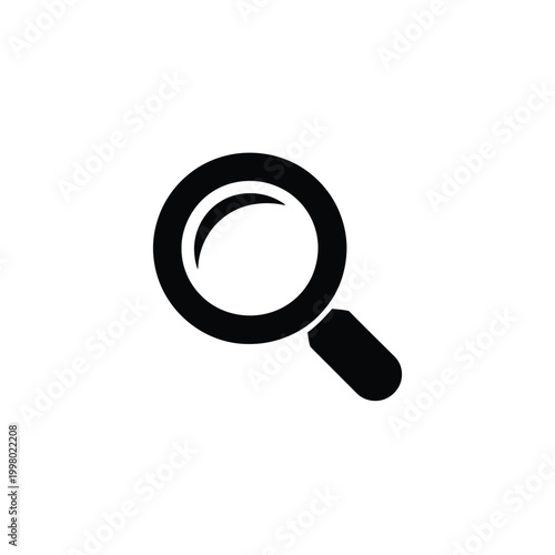 Magnifying glass icon symbolizing search and investigation