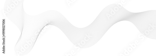 Wave line design with flowing curves, abstract dynamic lines pattern, modern minimal style vector background for creative projects.
