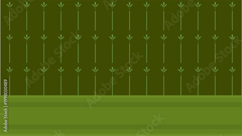 wallpaper green wall decore