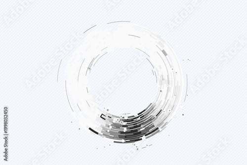 Digital Concentric Segment Circle