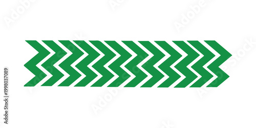 Green chevron pattern a repeating geometric design with sharp angles