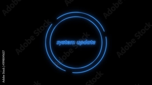 Futuristic HUD Circle Interface with Dotted Ring Centeron transparent background 4K alpha channel