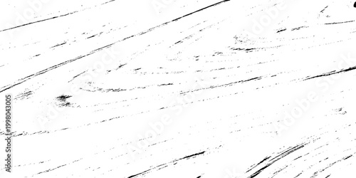 Grunge texture background with black scratches and marks on white, Abstract vector design element for creative projects and overlays