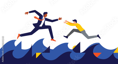 Agile B2B leadership overcoming market volatility through strategic partnership and collaborative risk management