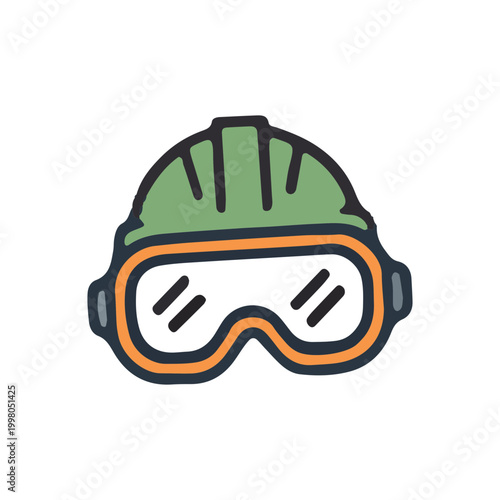 Hand Drawn Construction Safety Gear