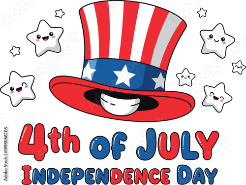 4th of July, Independence Day, Patriotic, American Flag, Holiday Icons