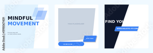 Wellness and Yoga Design with Asymmetrical Reference Style