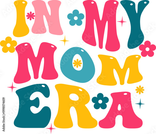 Retro "In My Mom Era" Graphic