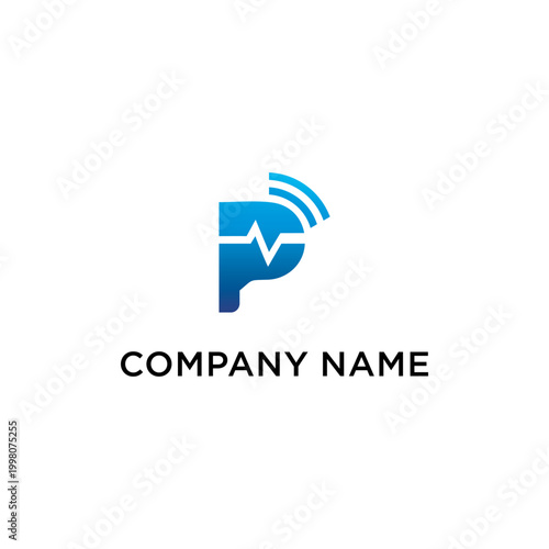 pulse logo vector