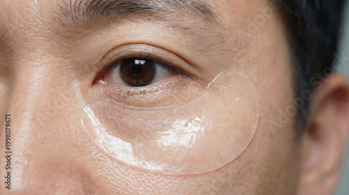 Under-Eye Patch Skincare Treatment Close-Up