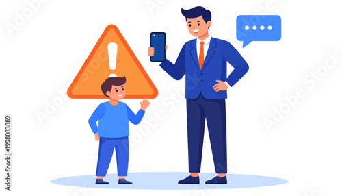 Parental Guidance Responsible Smartphone Use for Children and Teenagers with Digital Etiquette and Online Safety