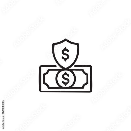 Dollar security symbol Icons