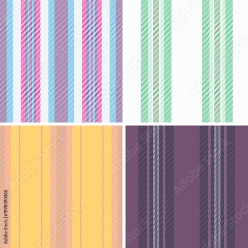Decorative striped bundle built for banners and party signage. Suitable for wall hangings, table runners, and festive displays. Seamless lines repeats avoid breaks.