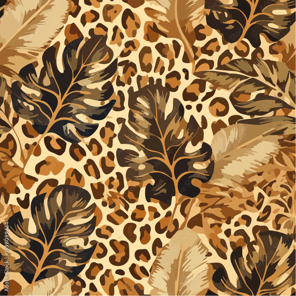 Obraz premium abstract animal skin pattern vector 