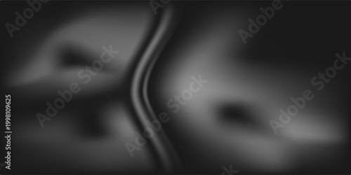 Simple background silver foil with metal mirror texture. Chrome gradient surface design abstract modern