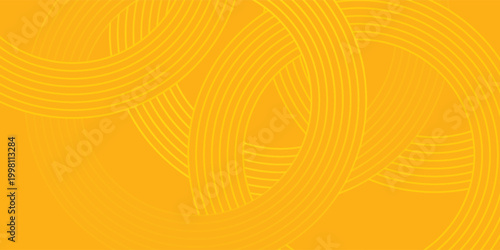 Pasta background, spaghetti abstract geometric pattern. Macaroni yellow poster. Wavy abstract pattern.