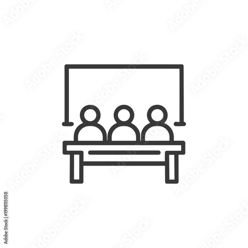 Audience Sitting at Table